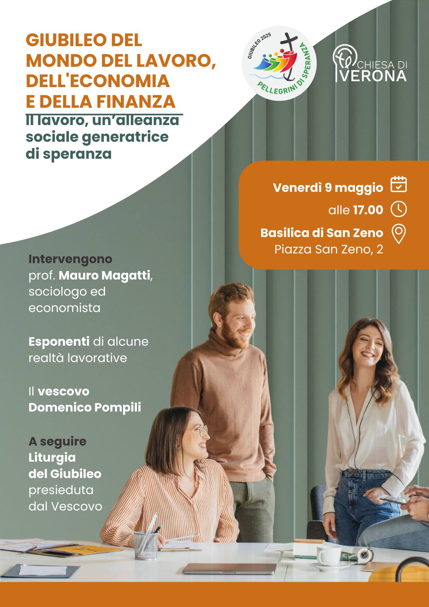GIUBILEO DEL MONDO DEL LAVORO, DELL’ECONOMIA E DELLA FINANZA: il lavoro, un’alleanza sociale generatrice di speranza
