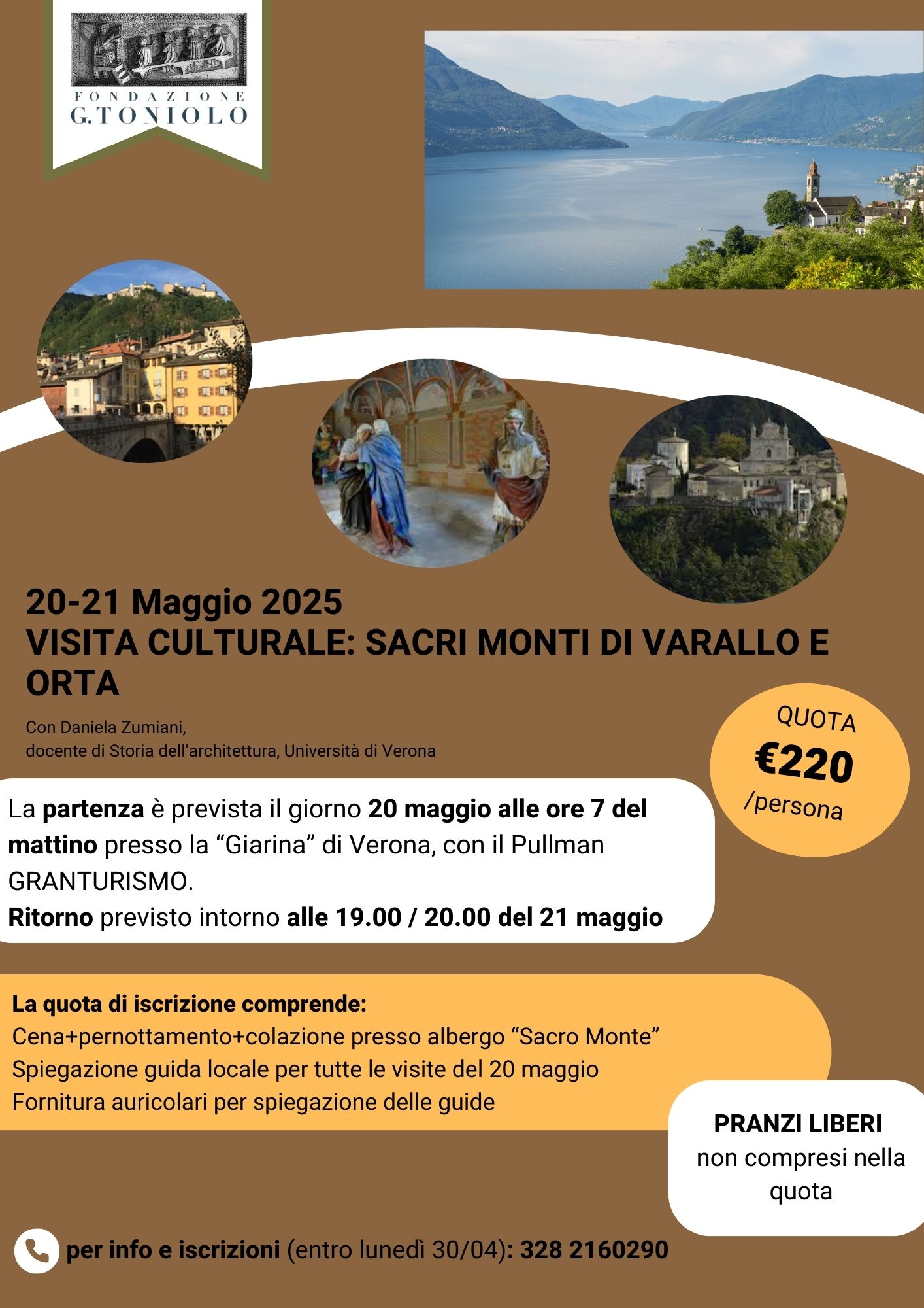 Uscita culturale Sacri Monti di Varallo e Orta